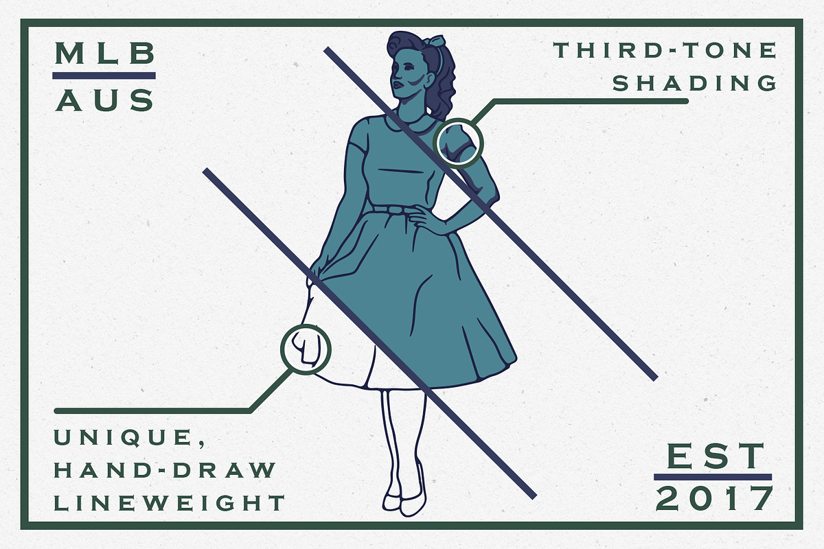 Vintage People Logos, a Branding & Logo Template by Justin Achammer (Photo 2 of 9)