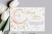 Over the Moon Baby Shower Thank You, an Invitation Template by Digital_Mind (Thumbnail 2 of 4)