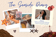 Seaside Diary Coastal Collage Kit, an Object Graphic by JulsIst (Thumbnail 3 of 10)