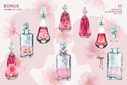 Cherry Blossom Hearts, a Decorative Illustration by EL_SUHOVA (Thumbnail 3 of 15)