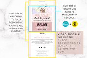 Canva & Mailchimp Template | Coupon, an Email Template by Thirty One Palms Studio (Thumbnail 3 of 6)