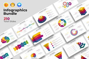 Infographic Presentation Bundle, a Presentation Template by Design Vault