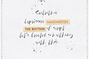 Sailritme - Handwritten Script, a Script Font by Littlehand (Thumbnail 5 of 9)
