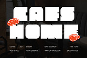 Bake & Brew - Modern Bold Chunky, a Sans Serif Font by Typia Nesia (Thumbnail 10 of 14)