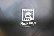 Movies Ninja Logo, a Branding & Logo Template by Martin-Jamez (Thumbnail 2 of 3)