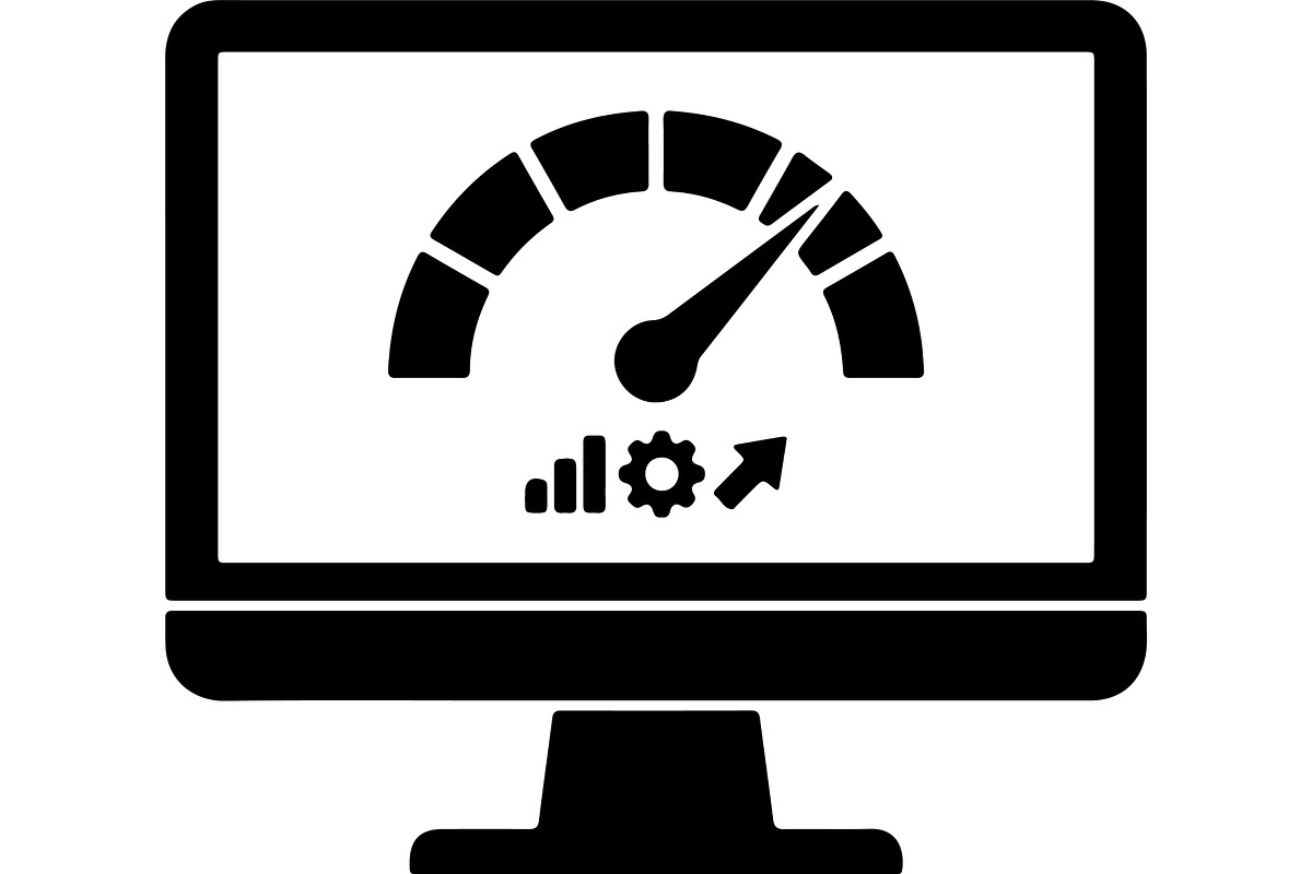 Business Dashboard & Analytics Icon, a Technology Illustration by abu67222 (Photo 4 of 13)