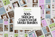 Beauty Skincare Instagram Bundles, a Social Media Template by My Template Studio (Thumbnail 1 of 18)