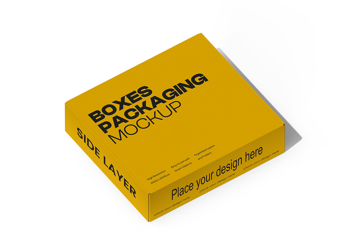 Box Packaging Mockup, a Product Mockup by Mockupfit (Photo 6 of 7)