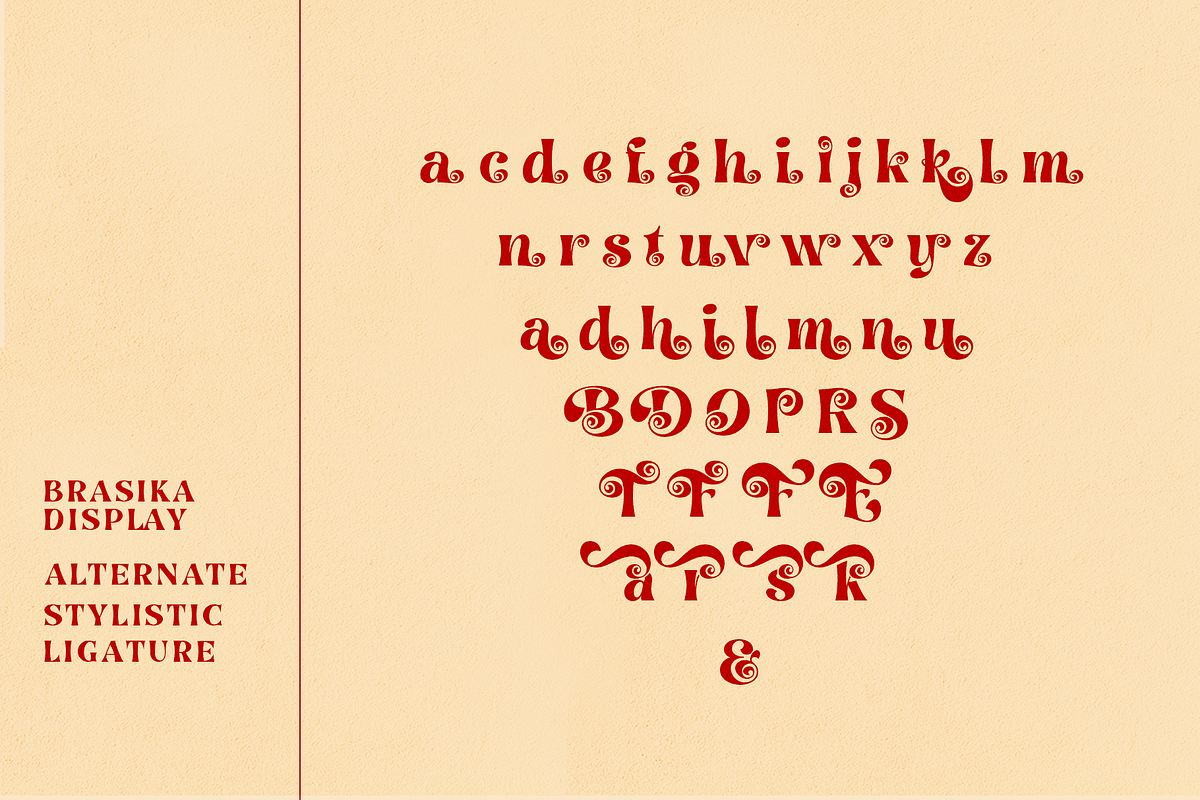 Brasika, a Font by nurrontype (Photo 13 of 16)