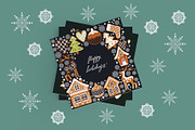Christmas gingerbread clip-art, an Object Graphic by KupalinaArt (Thumbnail 7 of 8)