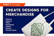 CAMP VIBES - Creator Kit, an Icon by Walking_Designs (Thumbnail 3 of 14)