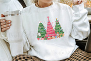 Nurse Christmas Trees Sublimation, an Illustration by OK Design (Thumbnail 2 of 4)