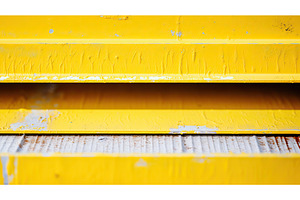 wear yellow white construction lines, an Industrial Photo by pikepicture