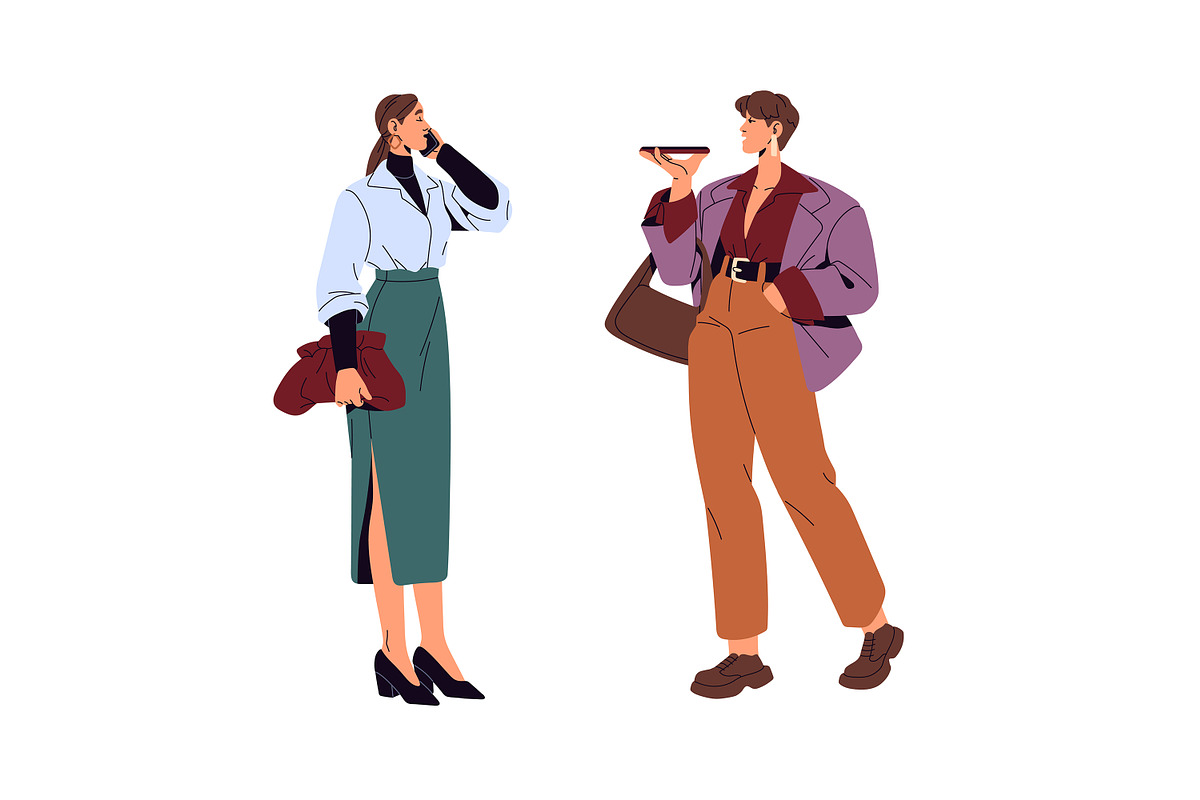 Modern diverse business women set, a Person Illustration by PaperTrident (Photo 7 of 7)