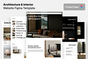 Architecture Figma Template, an UI Kit Template by Rozepaars Design (Thumbnail 1 of 3)