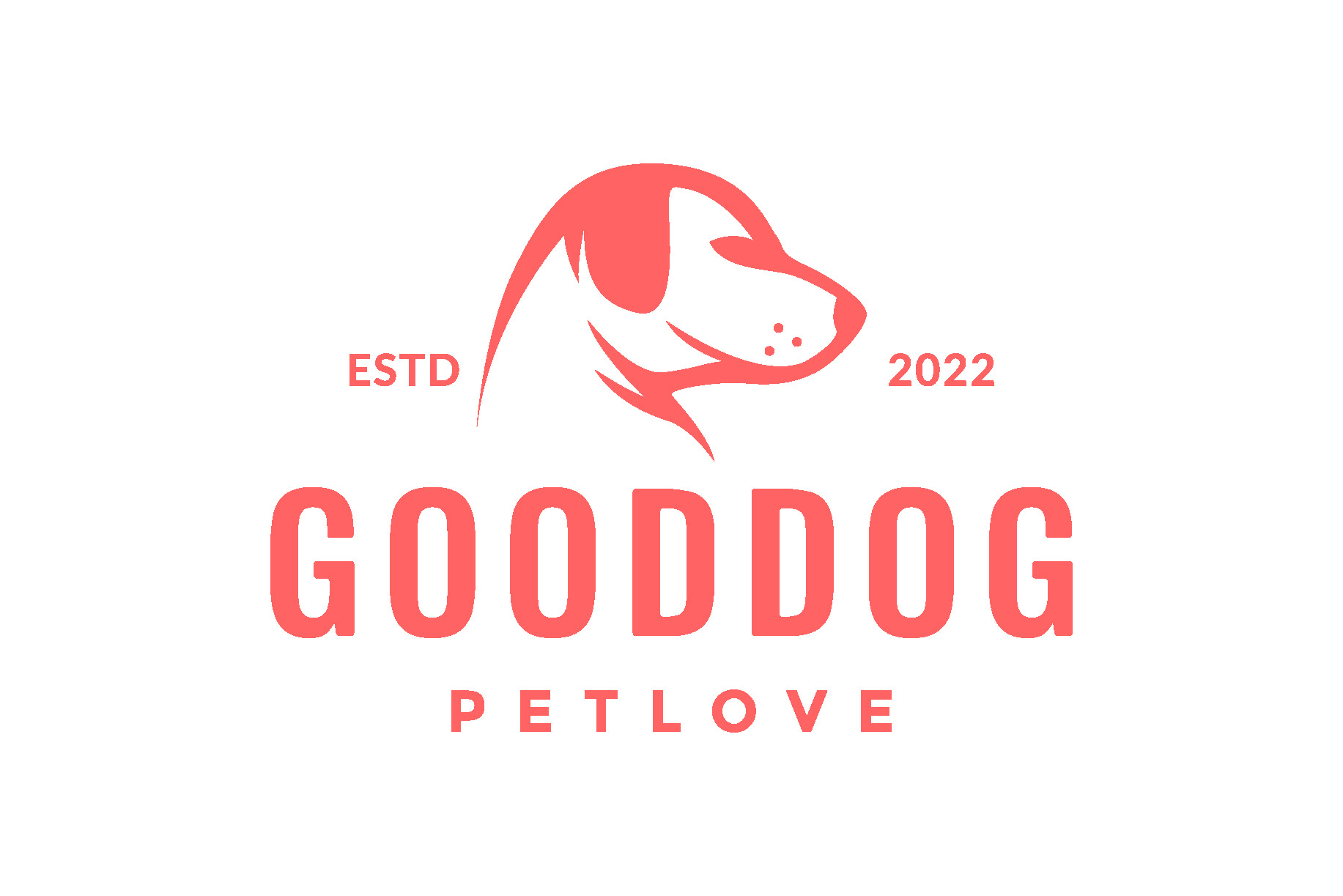 head dog labrador retriever logo