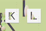 Spring alphabet letters, a Symbol Font by Polar Vectors (Thumbnail 16 of 23)