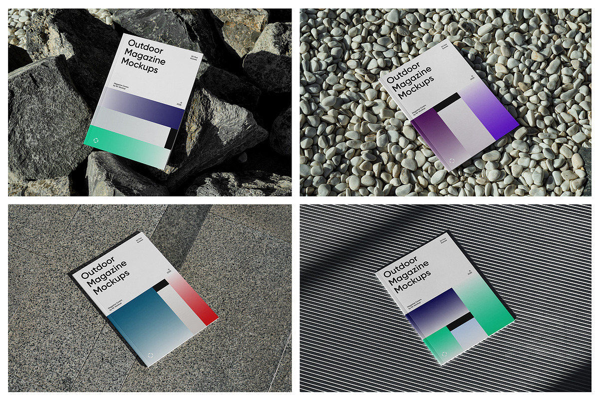 Outdoor Magazine Mockups, a Books & Magazine Mockup by Mr.Mockup™ (Photo 5 of 24)