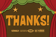 Kidoold, a Sans Serif Font by graphicook (Thumbnail 10 of 10)