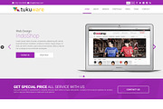 Tukuware HTML5 One Page, a Bootstrap Template by FNR Graphics (Thumbnail 2 of 2)