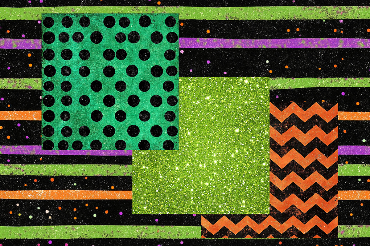 Halloween Digital Paper-08, a Pattern Graphic by Libby Wishes (Photo 3 of 3)