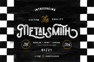 Metalsmith - Custom Culture Typeface