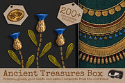 Ancient Treasures Box for Procreate, a Brush Add-On by bokettori (Thumbnail 1 of 24)