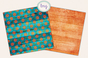 Beach Fun Digital Scrapbook Papers, a Pattern Graphic by Lavender Mint Graphics (Thumbnail 3 of 6)