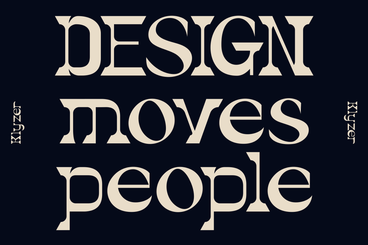 Klyzer Mexican Display Font, a Font by PutraCetol Studio (Photo 2 of 5)