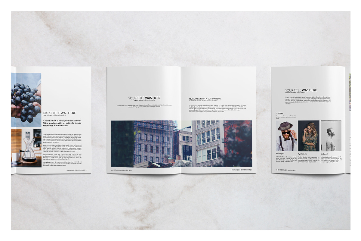 Exploremagz Magazine, a Magazine Template by Loc Tropis (Photo 6 of 9)