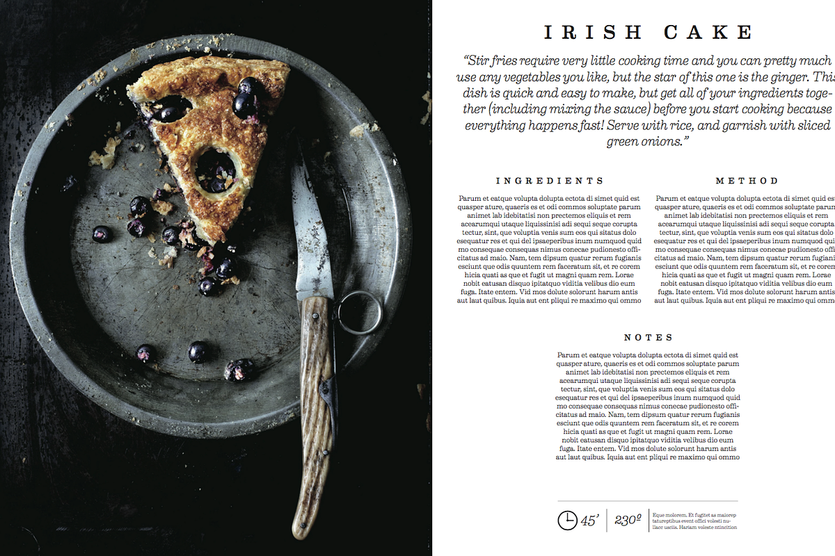 Cookbook / Recipe Book Template, a Brochure Template by ADD+ (Photo 14 of 16)