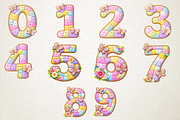 Easter Patchwork Alphabet PNG Bundle, an Illustration by RobertsArt (Thumbnail 7 of 7)