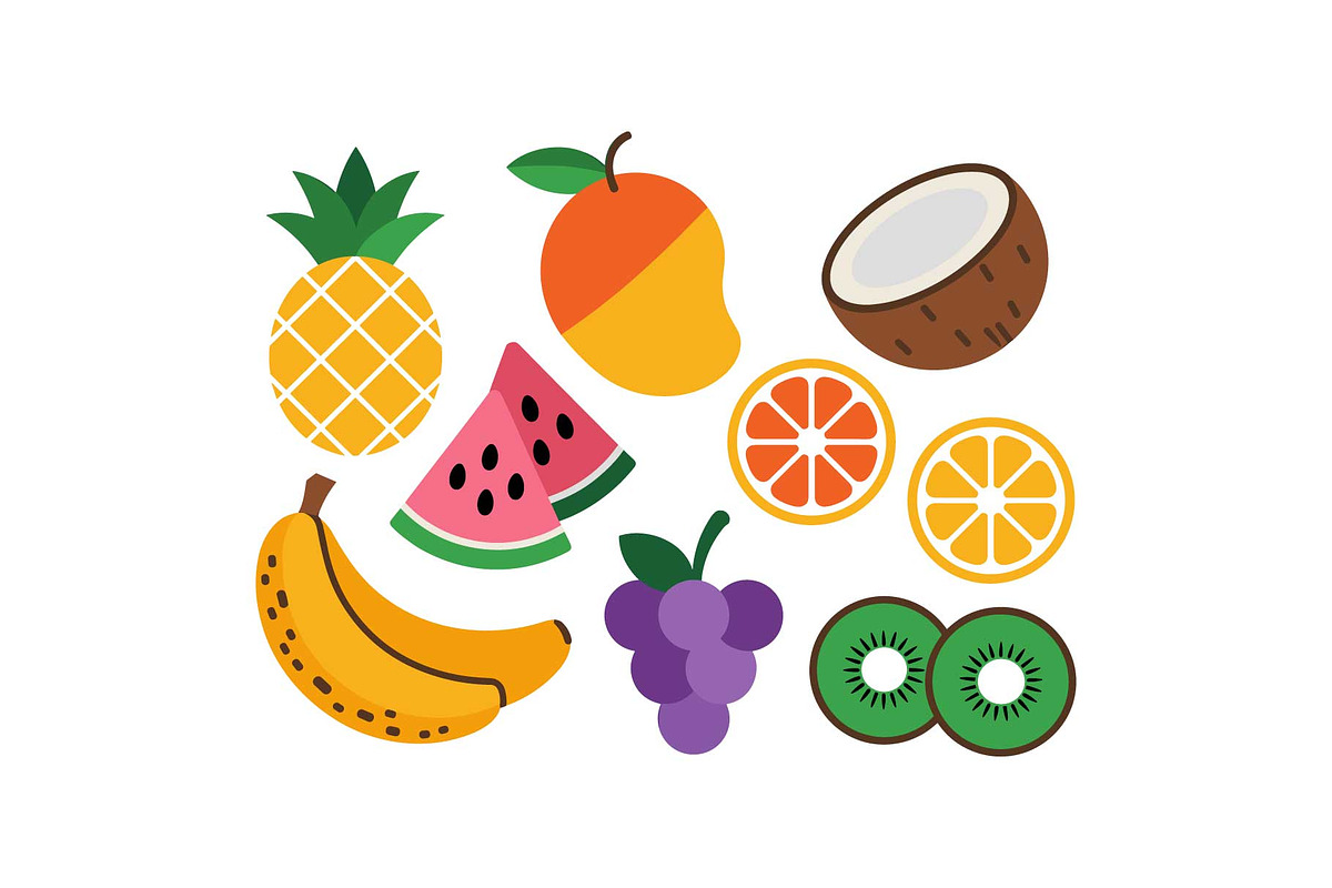 Mixed Tropical Fruits, an Object Graphic by Gfx_Store (Photo 2 of 13)