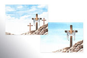 Catholic. Watercolor collection, an Object Illustration by Daria Ustiugova (Thumbnail 11 of 12)
