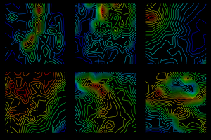 30 Vector Topographic Maps