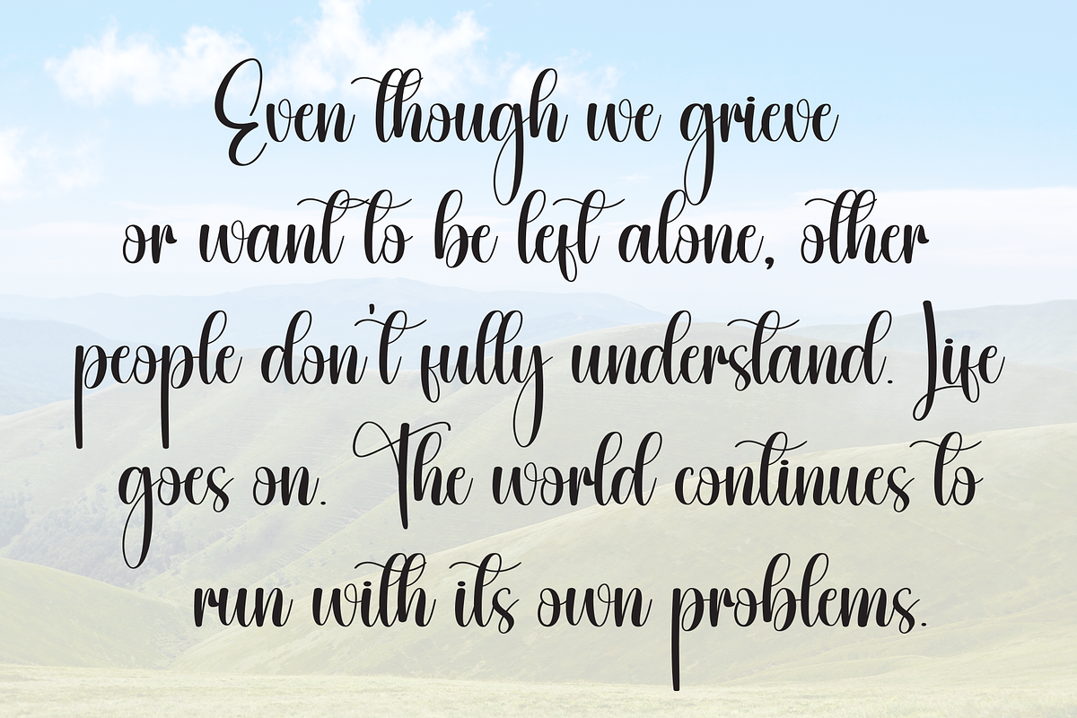 Butterfly | Script Font, a Handwritten Font by Scratchones (Photo 6 of 9)