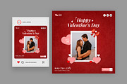 Valentine's Day Social Media Bundle, a Social Media Template by Saman Osama (Thumbnail 12 of 14)