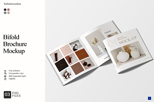 Bifold Brochure Mockup