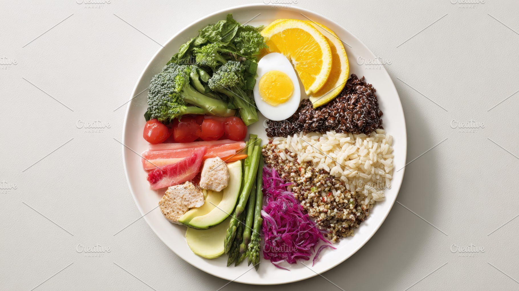 Veggie rice meal, a Photo by Beautiful things
