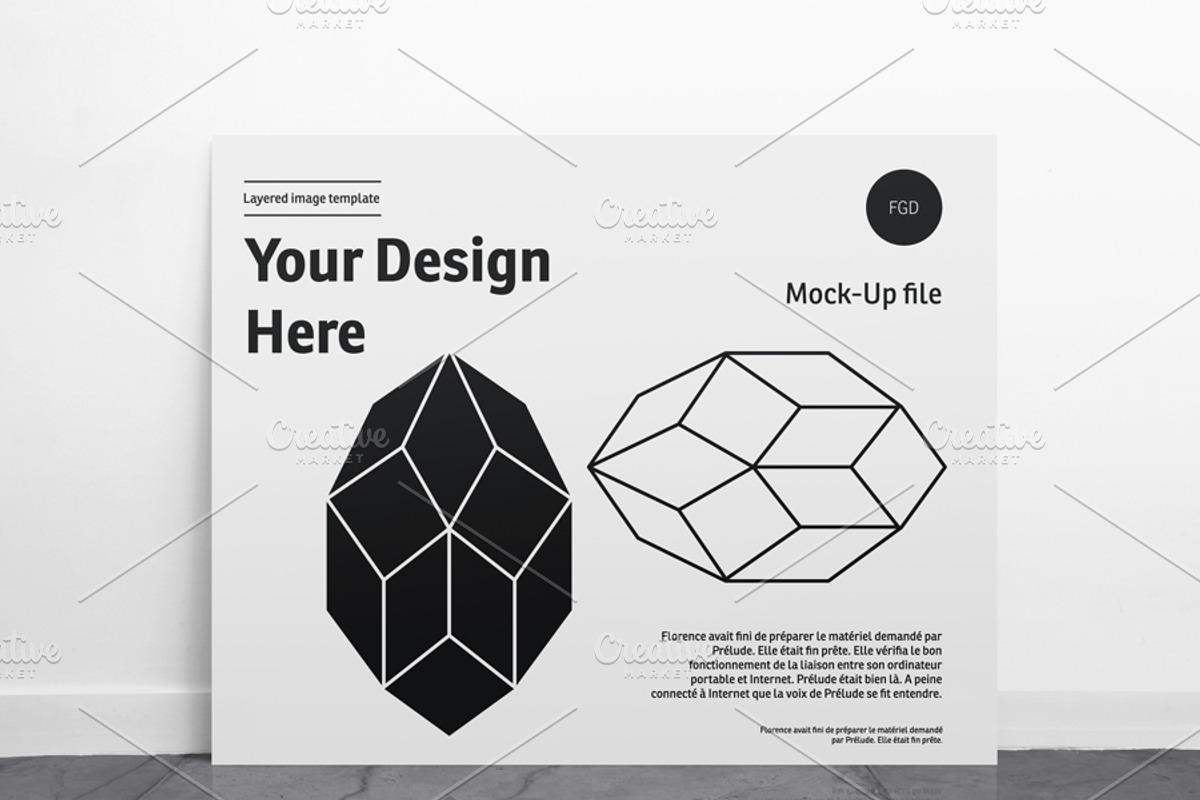 Poster Mockup - Landscape - 01, a Product Mockup by Formelier (Photo 3 of 4)