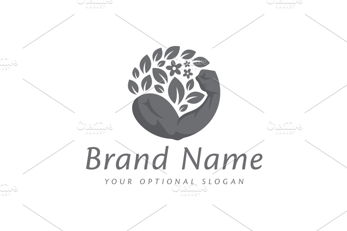 Healthy Fitness Custom Logo, a Branding & Logo Template by ARTE MIGUEL (Photo 3 of 3)