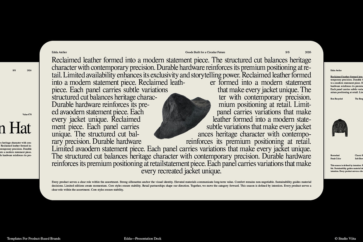 Brand Presentation Deck Template, a Presentation Template by Studio Viita (Photo 9 of 10)