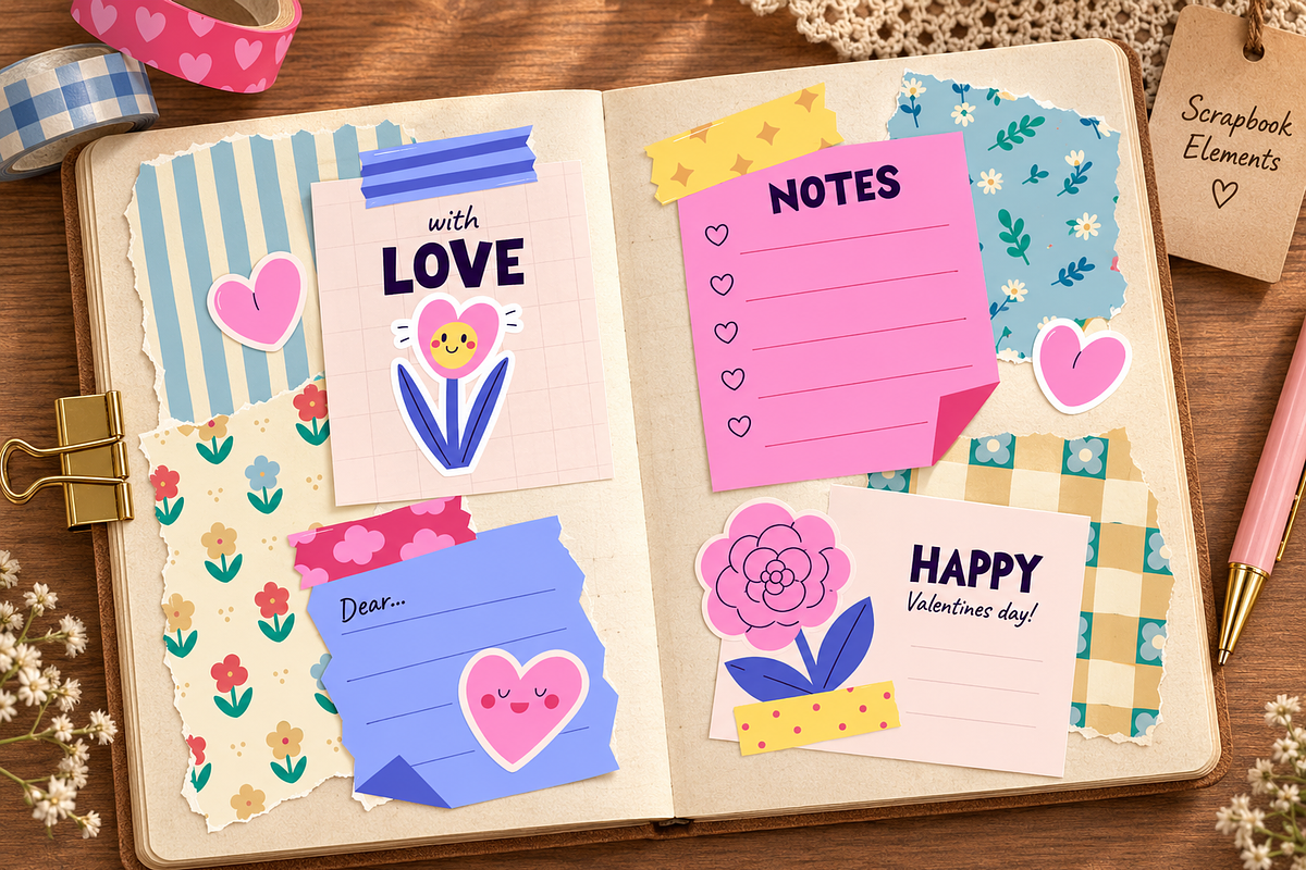 Cute Notes & Planner Illustrations, an Education Illustration by Anna Studio (Photo 4 of 11)