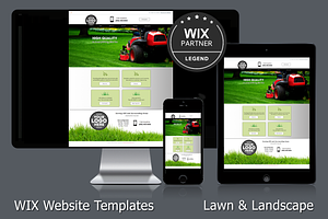 WIX Site Template Lawn & Landscape