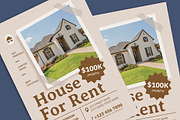 Minimalist House for Rent Flyer, a Flyer Template by Gumico Studio. (Thumbnail 2 of 3)