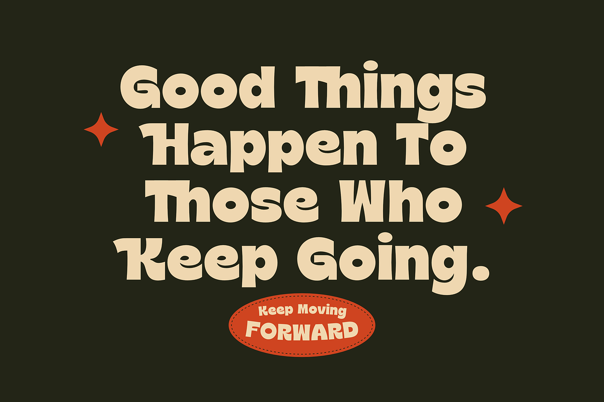Menthills - Retro Display Sans, a Sans Serif Font by Maenjari Std (Photo 6 of 10)
