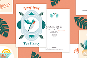Tropical illustration & Graphics, a Card Template by Craftrick (Thumbnail 6 of 8)