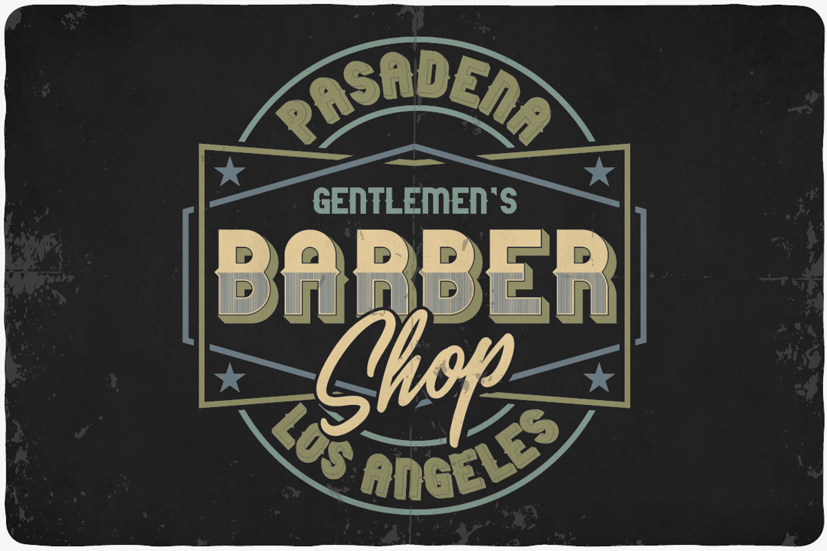 Pasadena typeface preview 4