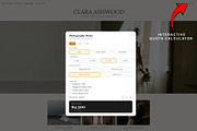 Wedding Photographer Framer Template, a Landing Page Template by vatesdesign (Thumbnail 2 of 4)