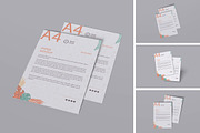 A4 Paper Mockup, an Advertising Mockup by Twins_studio926 (Thumbnail 1 of 5)
